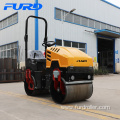 1Ton Double Drum Vibratory Roller For Road Construction